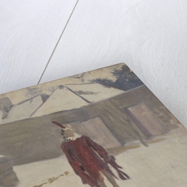 Mannikin in the Snow, c.1893-5 by John Singer Sargent