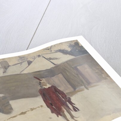 Mannikin in the Snow, c.1893-5 by John Singer Sargent