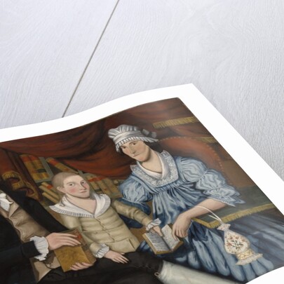 Portrait of George Eliot and Family, c.1798 by Budington Jonathan