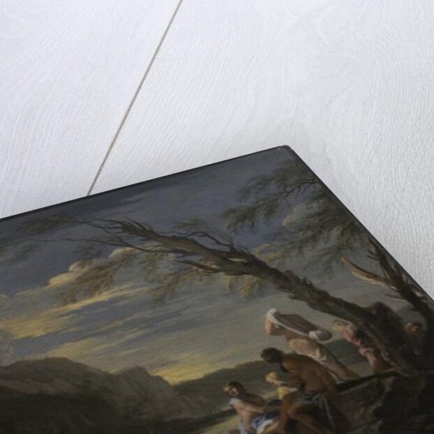 Landscape with Bathers, c.1660 by Salvator Rosa