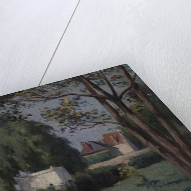 Country Scene with Three Houses and Trees, c.1900 by Maximilien Luce