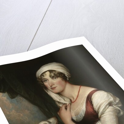 Sarah Trumbull with a Spaniel, c.1802 by John Trumbull