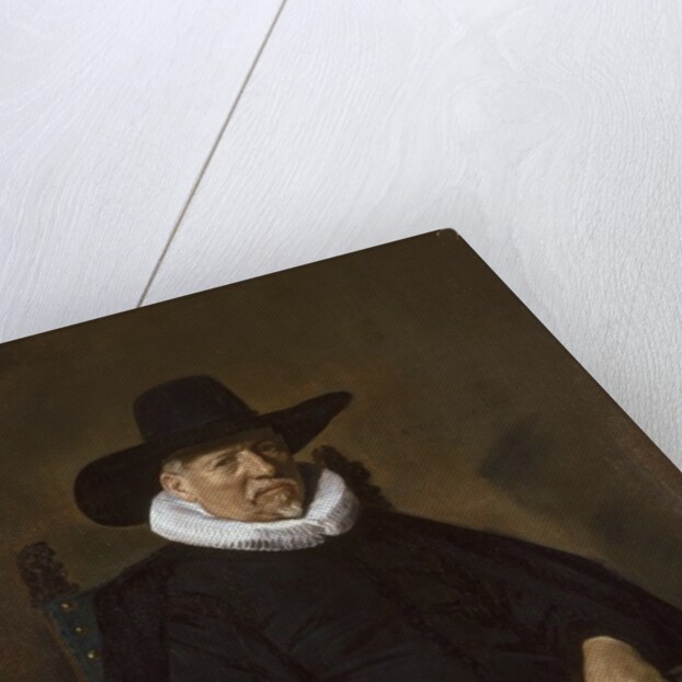 Portrait of an Elderly Man, traditionally called Heer Bodolphe, 1643 by Frans Hals
