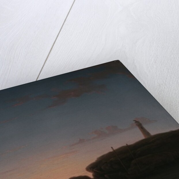 Lighthouse at Camden, Maine, 1851 by Fitz Henry Lane