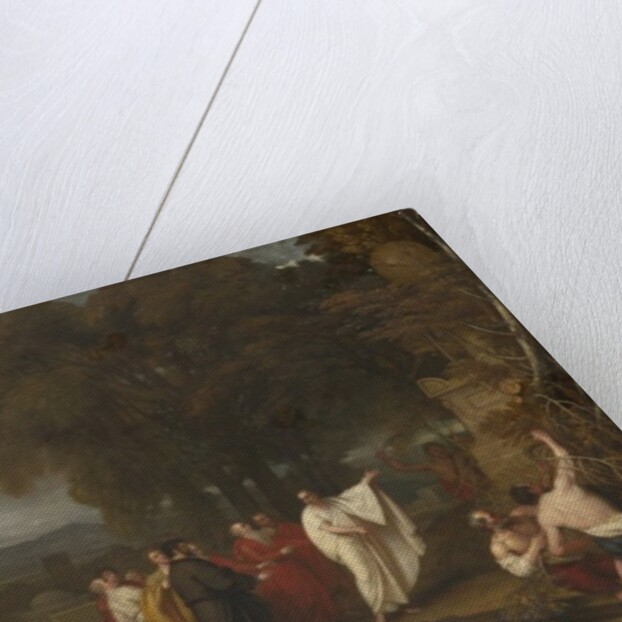 Cicero Discovering the Tomb of Archimedes, 1804 by Benjamin West