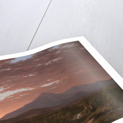 Mt. Ktaadn, 1853 by Frederic Edwin Church