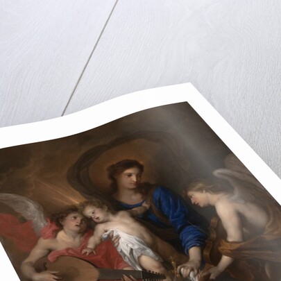 Virgin and Child with Music-Making Angels, c.1630 by Anthony van Dyck