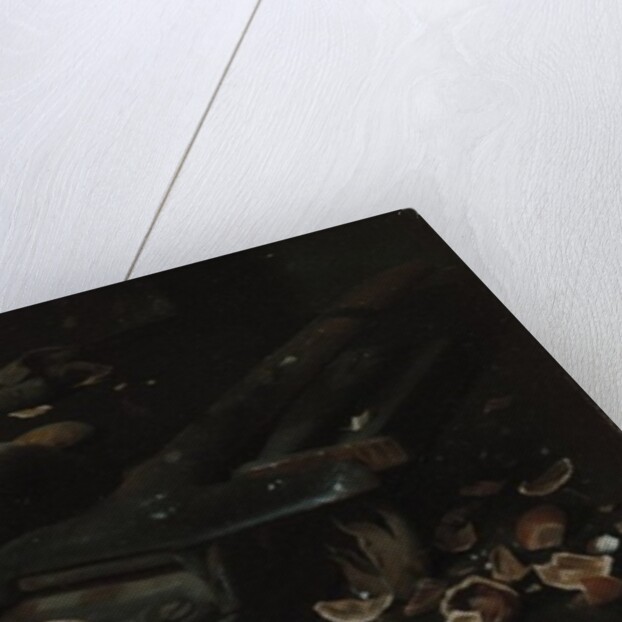 Still Life with Tin Can and Nuts, c.1886 by Joseph Decker