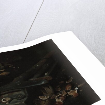 Still Life with Tin Can and Nuts, c.1886 by Joseph Decker