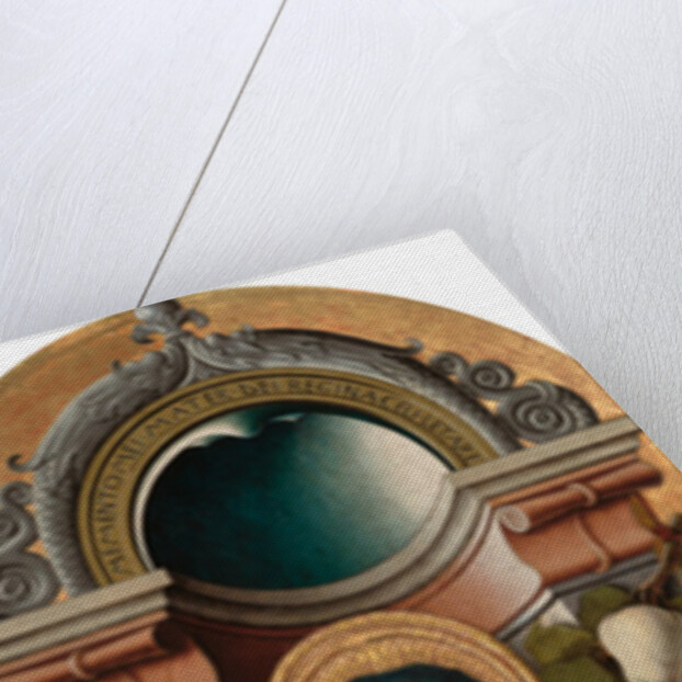 Madonna and Child Enthroned with Donor, 1470 by Carlo Crivelli