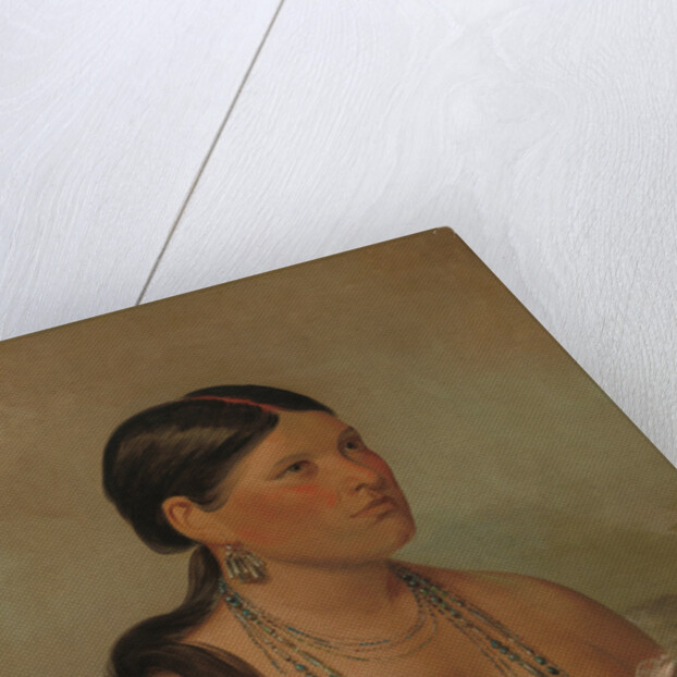 The Female Eagle, Shawano, 1830 by George Catlin