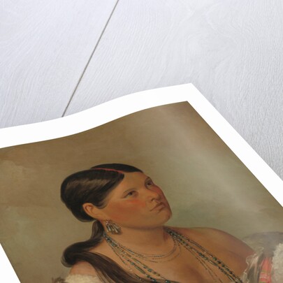 The Female Eagle, Shawano, 1830 by George Catlin