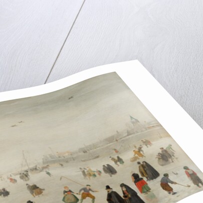 A Scene on the Ice, c.1625 by Hendrik Avercamp