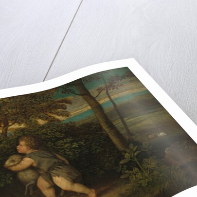 Madonna and Child and the Infant Saint John in a Landscape, 1540-50 by Polidoro Lanzani