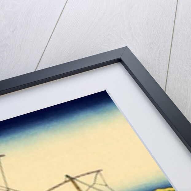 The Kazusa sea route, c.1830 by Katsushika Hokusai