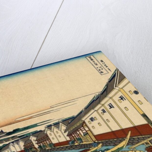 Nihonbashi bridge in Edo, c.1830 by Katsushika Hokusai