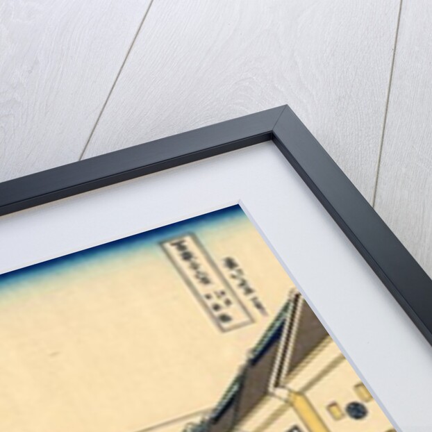 Nihonbashi bridge in Edo, c.1830 by Katsushika Hokusai