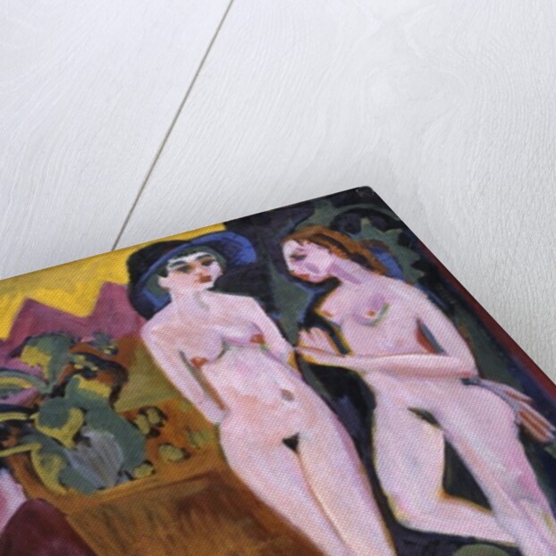 Two Nudes in a Room, 1914 by Ernst Ludwig Kirchner