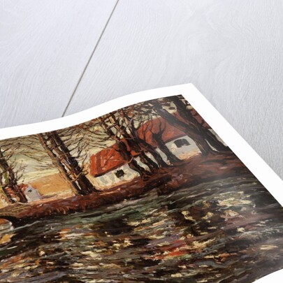 River Landscape, c.1920 by Ernest Lawson