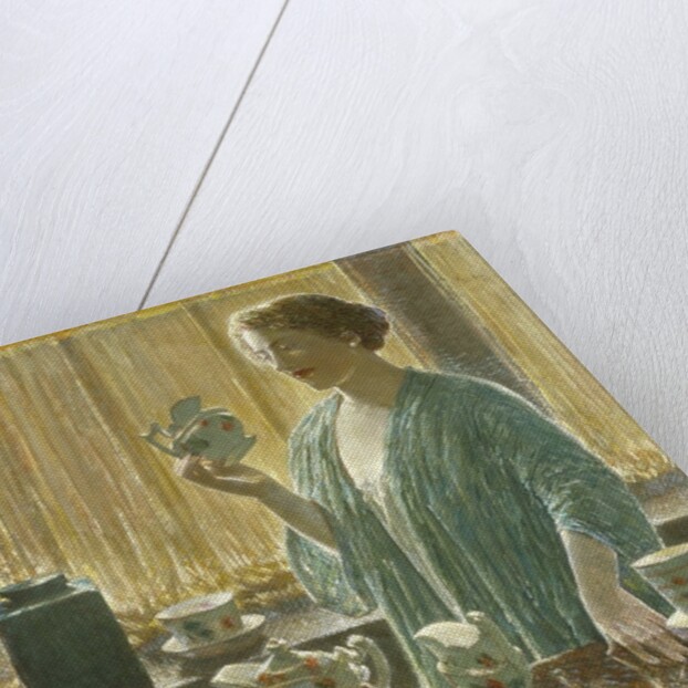 Strawberry Tea Set, 1912 by Childe Frederick Hassam