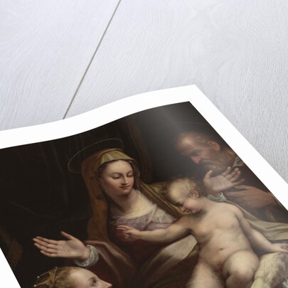 The Holy Family with Saint Catherine of Alexandria, 1581 by Lavinia Fontana