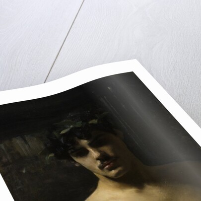 Man Wearing Laurels, 1874-80 by John Singer Sargent