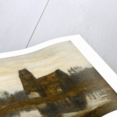 Criqueboeuf Church, Normandy, 1893 by Homer Dodge Martin