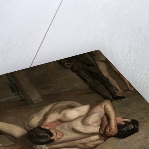 Wrestlers, 1899 by Thomas Cowperthwait Eakins