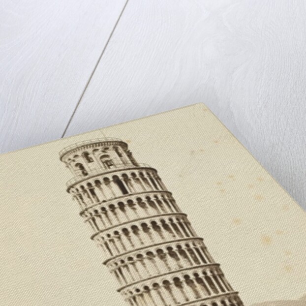 Campanile, Pisa, c.1850 by Alinari Fratelli