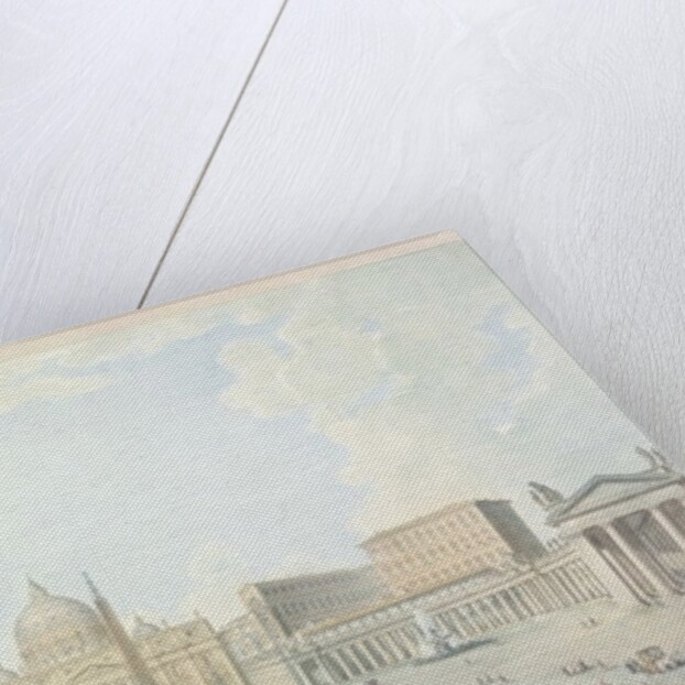 St. Peter's, the Basilica and the Piazza by Francesco Panini