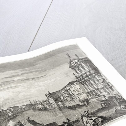 The Grand Canal Between San Simone Piccolo and Santa Chiara, c.1740-41 by Michele Marieschi