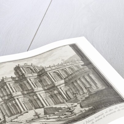 Ancient Forum Surrounded by Porticoes, c.1743 by Giovanni Battista Piranesi