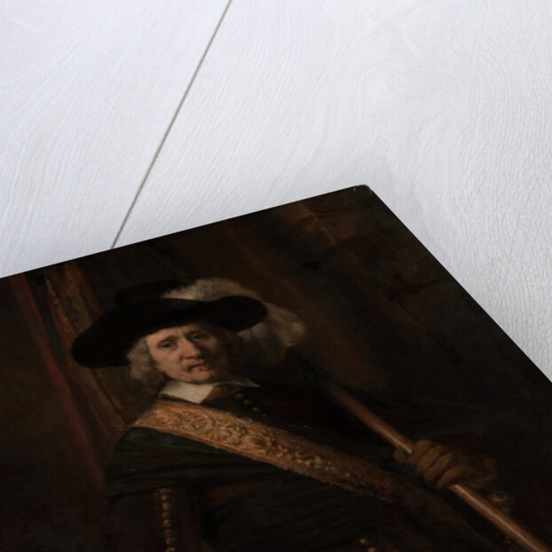 The Standard Bearer, Floris Soop, 1654 by Rembrandt Harmensz. van Rijn