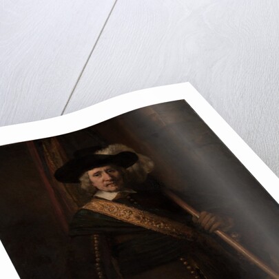 The Standard Bearer, Floris Soop, 1654 by Rembrandt Harmensz. van Rijn