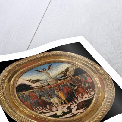 Triumph of Fame, a birth salver of Lorenzo the Magnificent, c.1449 by Giovanni di Ser Giovanni Scheggia