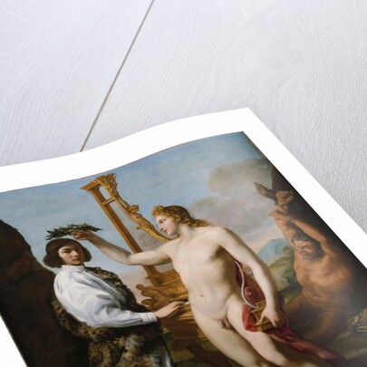 Marcantonio Pasqualini Crowned by Apollo, 1641 by Andrea Sacchi