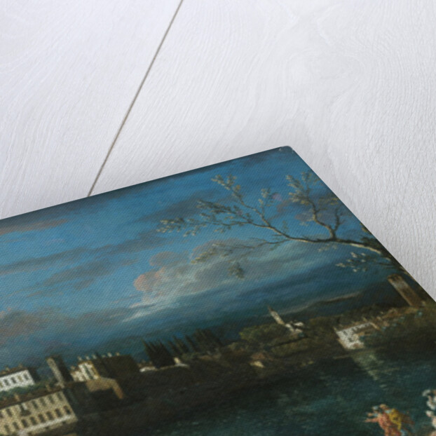 Vaprio d'Adda, 1744 by Bernardo Bellotto