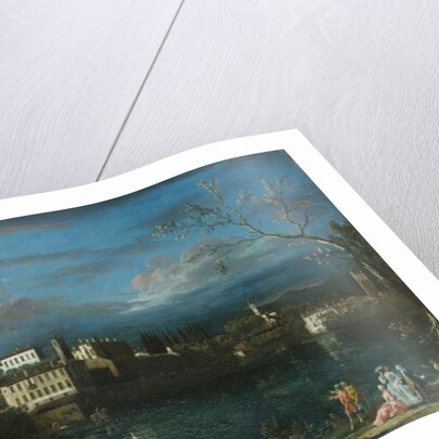 Vaprio d'Adda, 1744 by Bernardo Bellotto