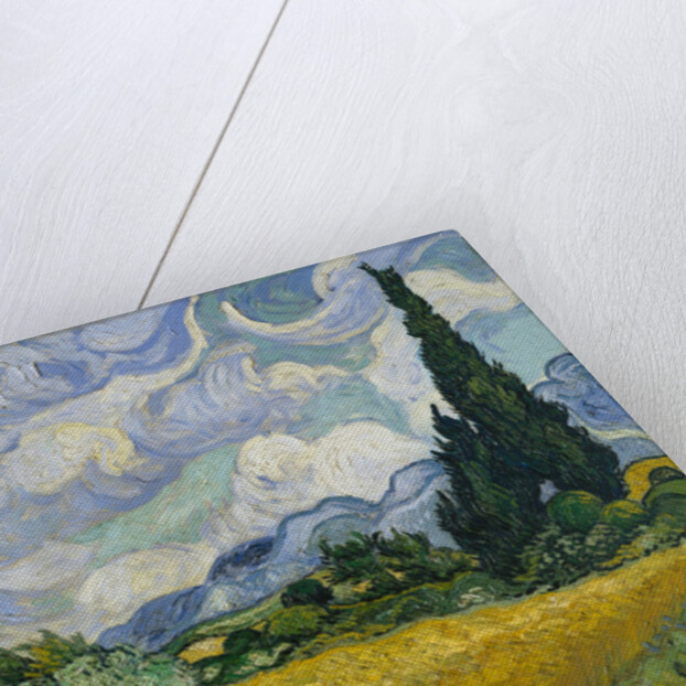 Wheat Field with Cypresses, 1889 by Vincent van Gogh