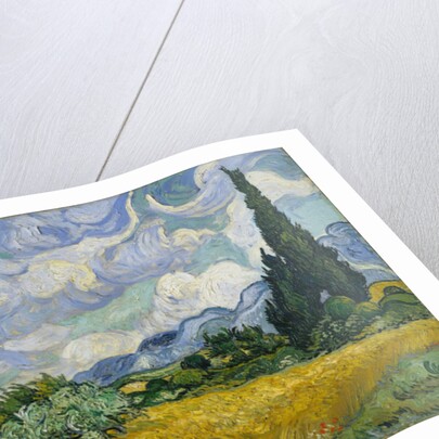 Wheat Field with Cypresses, 1889 by Vincent van Gogh