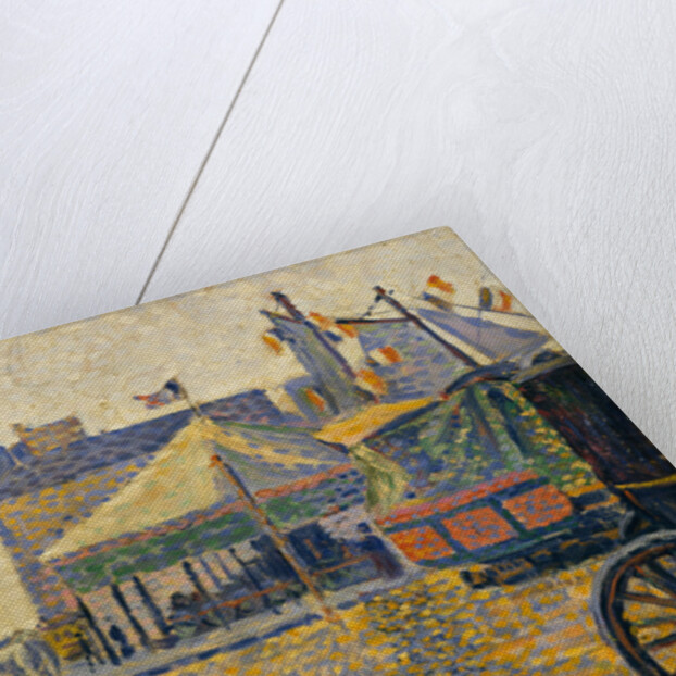 Place de Clichy, 1887 by Paul Signac