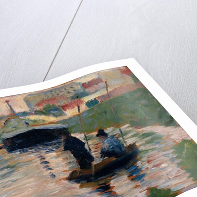 View of the Seine, 1882-83 by Georges Pierre Seurat