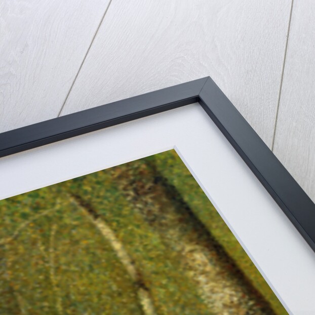 The Forest at Pontaubert, 1881 by Georges Pierre Seurat