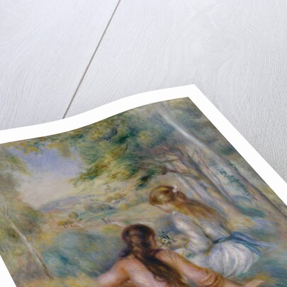 In the Meadow, 1888-92 by Pierre Auguste Renoir