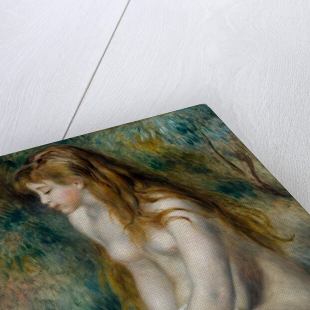 Young Girl Bathing, 1892 by Pierre Auguste Renoir