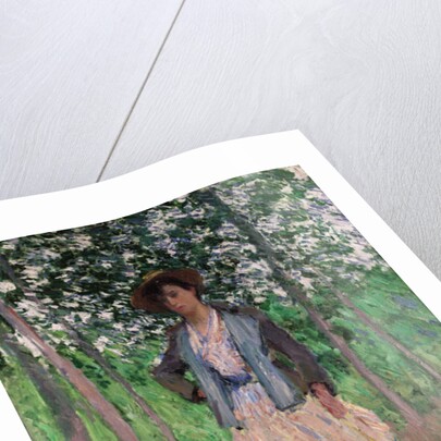 The Stroller, 1887 by Claude Monet