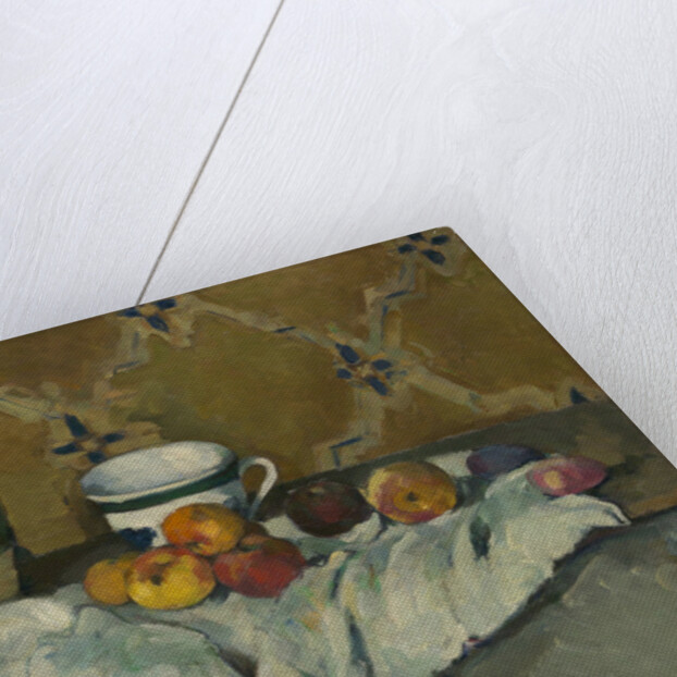 Still Life with Jar, Cup, and Apples, c.1877 by Paul Cezanne