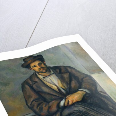 Seated Peasant, c.1892-96 by Paul Cezanne