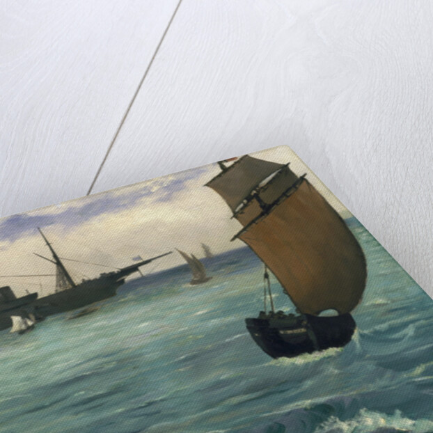 The 'Kearsarge' at Boulogne, 1864 by Edouard Manet