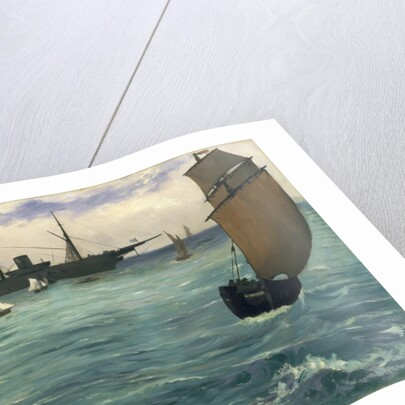 The 'Kearsarge' at Boulogne, 1864 by Edouard Manet